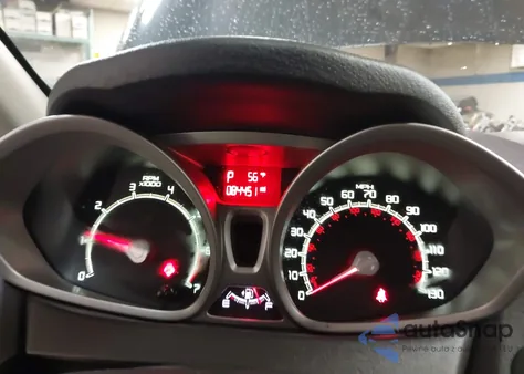 2012 Ford Fiesta Ses из США, поврежденный, VIN 3FADP4FJ5CM181236